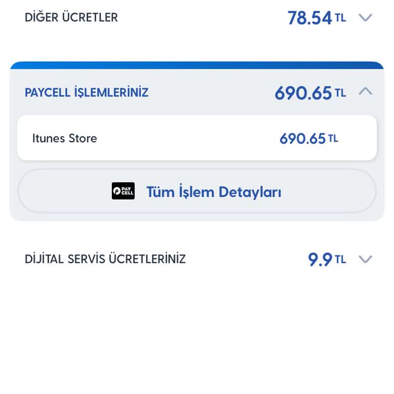 Faturama Yansıtılan Hatalı İtunes Ücreti
