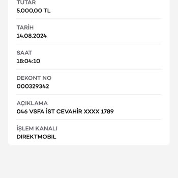Victorias Secret Cevahir Filial Rückerstattung der QR-Zahlung noch nicht erfolgt
