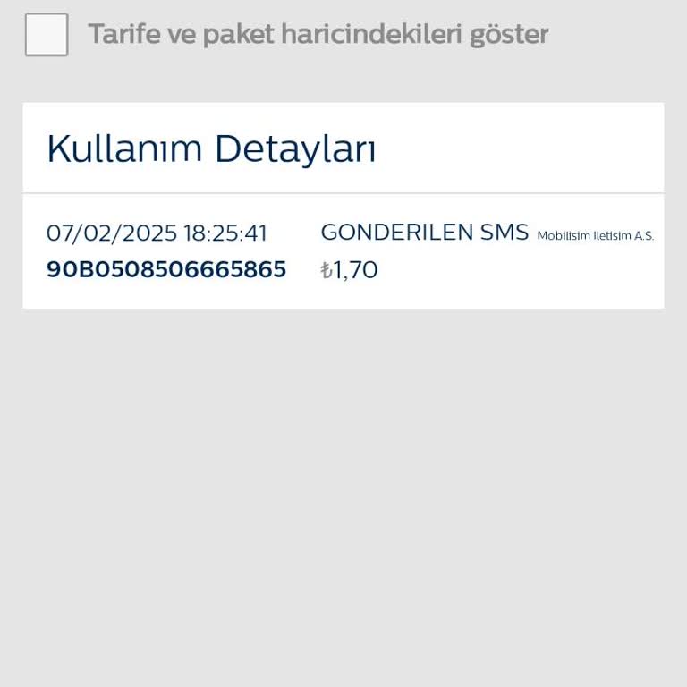 Haksız SMS Ücreti Kesintisi