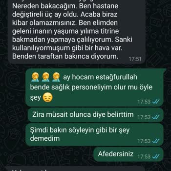 Doktorun İletişim Tarzı Ve Ücret Politikası Sorunu