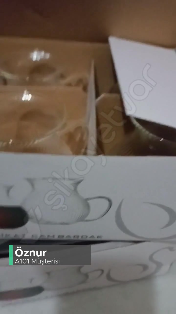 A101 Çay Bardağı Diye Aldığımız Cam Değil Sert Plastik Gibi Basit Bir Ürün! videonun kapak resmi