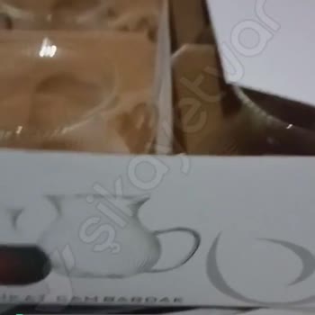 A101 Çay Bardağı Diye Aldığımız Cam Değil Sert Plastik Gibi Basit Bir Ürün!