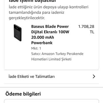 İade Politikası Mağduriyeti