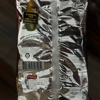 Cheetos Paketinden Çıkan Köftemsi Madde Şoku