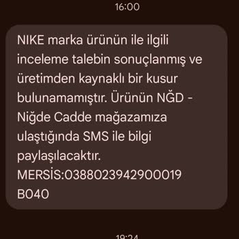 In Street Mağazasından Aldığım Ayakkabının Kalitesizliği