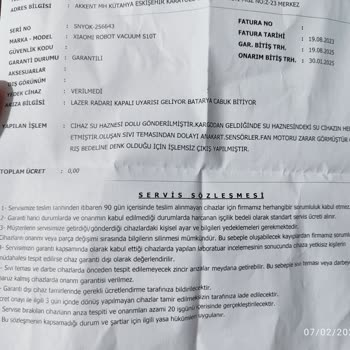 Teknosa'dan Alınan Süpürge Servis Sorunu