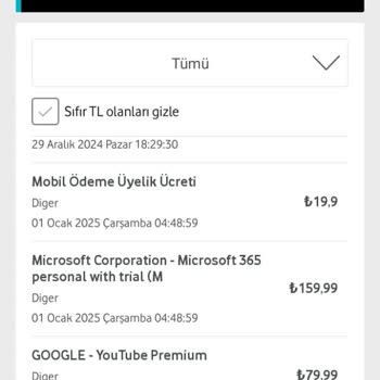 Hatalı Faturalandırma: Vodafone'dan Şeffaflık Bekliyorum