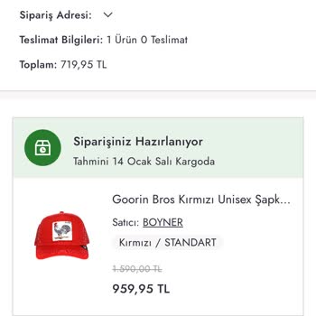 Boyner'de Teslim Alınan Ürün Sistem Güncellemesi Sorunu