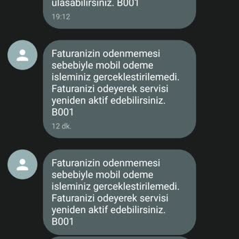 Türk Telekom Mobil Hizmetlerinde Sürekli Sorun