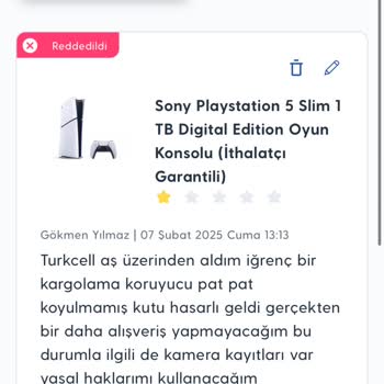Yanlış Ürün Ve İlgisiz Müşteri Hizmetleri