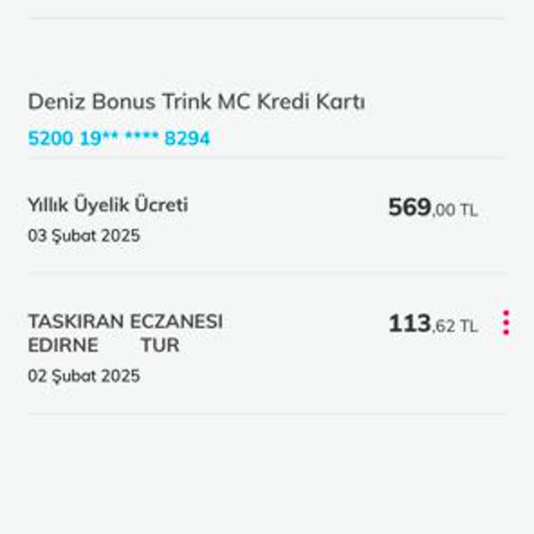 Denizbank Üyelik Ücreti Yanıltmacası