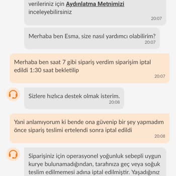 Trendyol GO Ve Pidem Teslimat Sorunu