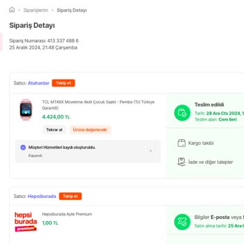 Hepsiburada'dan Aldığım Akıllı Saatte Yaşadığım Sorunlar