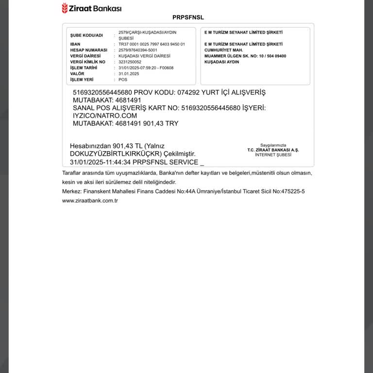 Bilinmeyen Para Çekimi: Yasal Haklarımı Kullanacağım