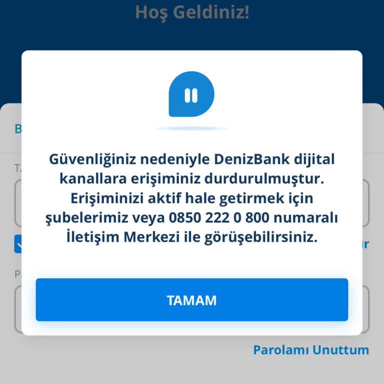 Mobil Bankacılık Erişimi Sorunu Ve Yetersiz Müşteri Hizmetleri