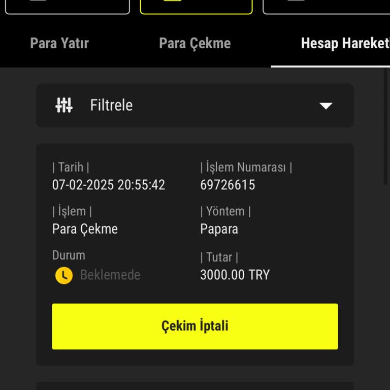 Para Çekiminde Gecikme Ve Canlı Destek Eksikliği