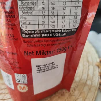 Migros'tan Aldığım Kaju Fıstığı Küflenmiş Ve Kurtlanmış Çıktı