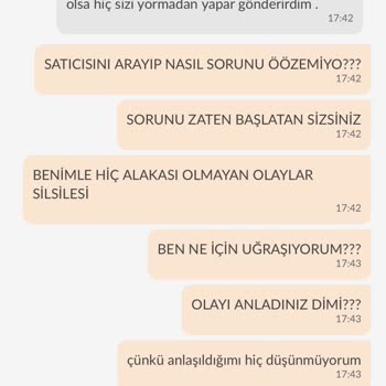 Trendyol'da Yanlış Ürün Ve Eksik İade Sorunu