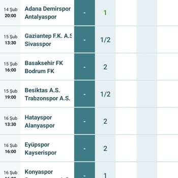 Nesine.com'da Maç Seçimi Sorunu