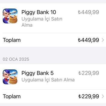 Hesabımdan İzinsiz App Store Satın Alımları