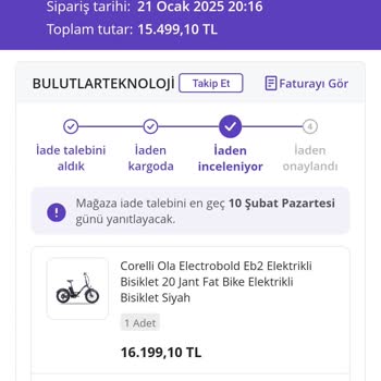 N11 Kullanılmamış Ürünün İadesinde Zorluk Yaşadım