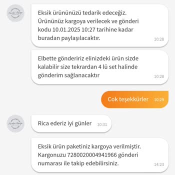 Trendyol'dan Gelen Eksik Ürün Ve Çözüm Bulamama Sorunu