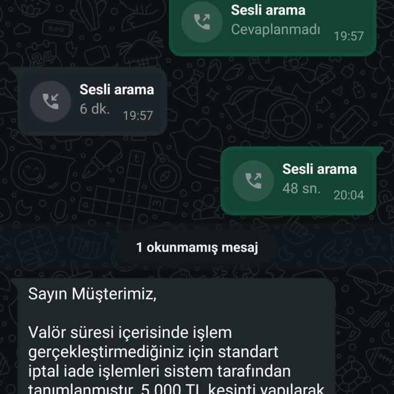 Yanlış Ödeme Talebi Ve Hakaret Dolu Görüşme