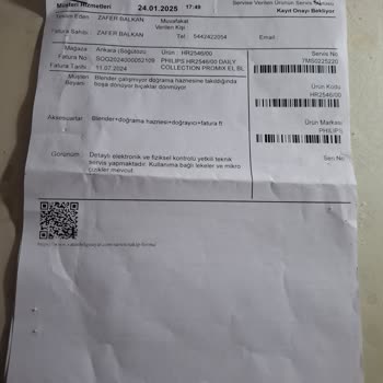 Vatan Bilgisayar'dan Alınan Blender'da Yaşanan Sorun Ve Mağduriyet