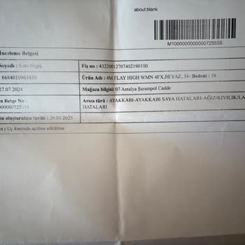 FLO'dan Aldığım Ayakkabılar Neden Hep Sorunlu?