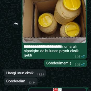 Eksik Sipariş Ve İletişimsizlik Sorunu