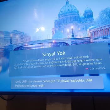 LG Televizyonda Sinyal Sorunu Ve Kronik Problemler