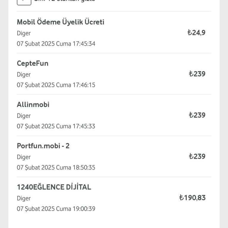 Vodafone'dan Onaysız Abonelik Ve Haksız Ücretlendirme