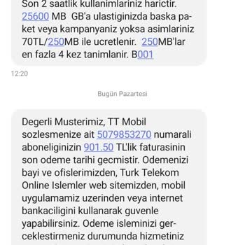 Türk Telekom Faturalı Hat Sorunları Ve Yüksek Faturalar