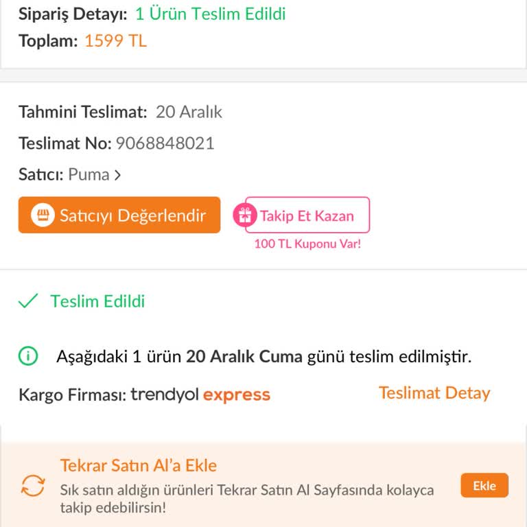 Kayıp Kargo Ve İlgisiz Müşteri Hizmetleri