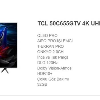 TCL TV'nin 120Hz Özelliği Hakkında Yanıltıcı Bilgi