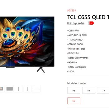 TCL TV'nin 120Hz Özelliği Hakkında Yanıltıcı Bilgi