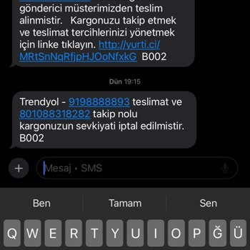 Yurtiçi Kargo Gönderim Ne Sebepten İptal Edildi