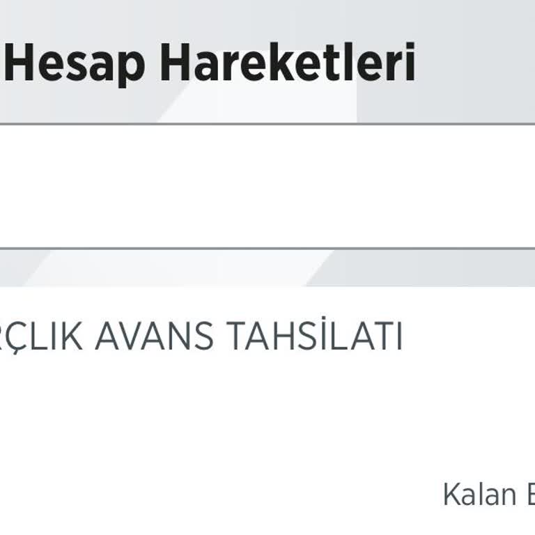 Harçlık Avans Tahsilatı Hatası: İznim Olmadan Yapılan Kesinti