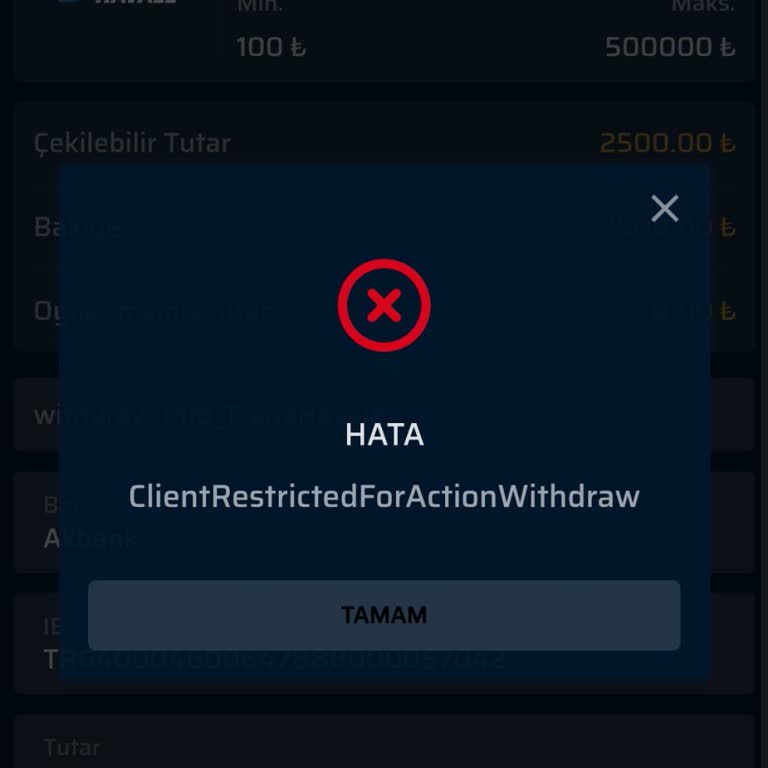 Atlantisbahis Bahis Sitesinde Ödeme Sorunu
