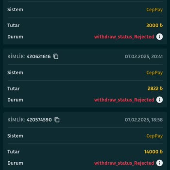 Bahis Sitesinde Yaşanan Haksız İşlemler Ve Kayıp