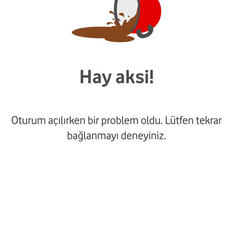 Vodafone Yanımda Uygulaması Hediye Çarkı Erişim Sorunu
