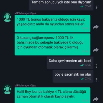 Bonusla Yatırım Yaptım, Hakkım Kayboldu