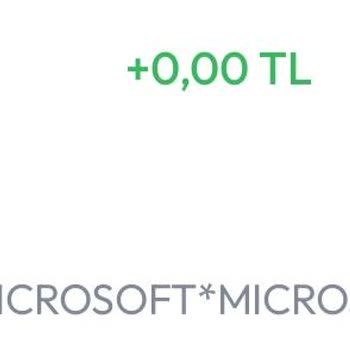 Bilgim Dışında Yapılan Microsoft İşlemi