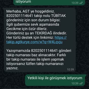 Teslim Edilmeyen Posta Ve Yetersiz Müşteri Hizmetleri