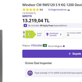 Vestel Çamaşır Makinesi Teslimat Sorunu