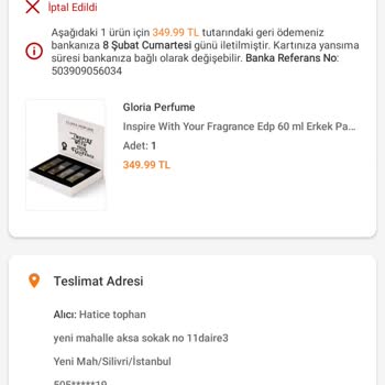 Trendyol Kargo İptali Ve Müşteri Memnuniyetsizliği