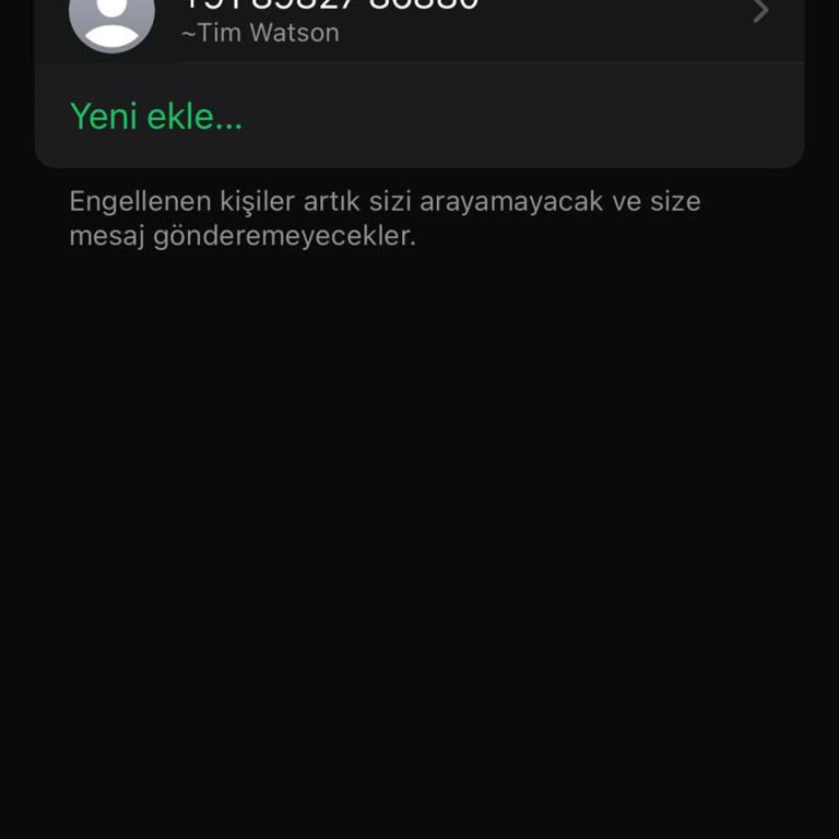 WhatsApp Üzerinden Gelen Tanımadık Aramalar Ve Mesajlar