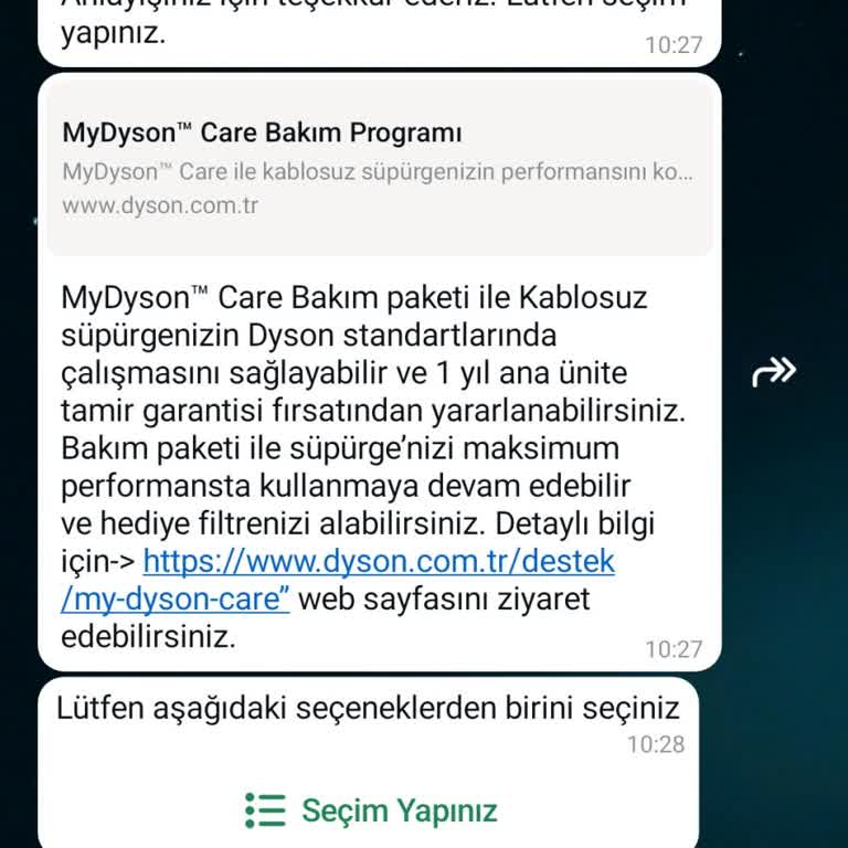 Dyson V11 Süpürge: Ulaşılmaz Destek Ve İade Talebi