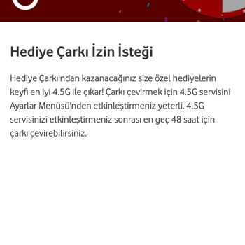 Vodafone Yanımda Uygulamasında 4.5G Sorunu Ve Kayıp GB Hakları