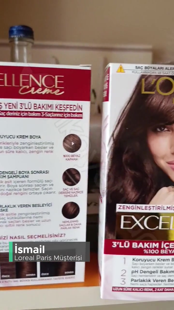 Loreal Paris  Saç Boyası videonun kapak resmi